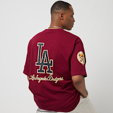 New Era MLB Large Logo Oversize Tee Los Angeles Dodgers rot