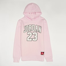 Jordan High Brand Read Fleece Pullover rosa