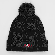 Jordan Cuffed Pom Beanie nero
