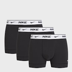 Nike 3 PACK - Everyday Cotton Stretch preto