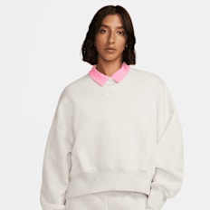 Nike Sportswear Phoenix Fleece Oversized Crew beige