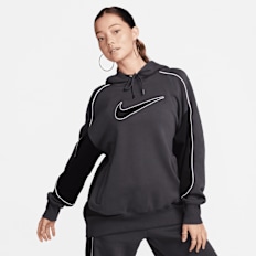 Nike Sportswear Fleece Oversized Pullover Swoosh vermelho
