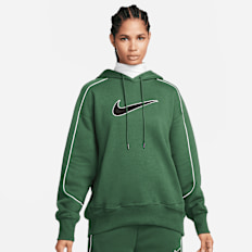 Nike Sportswear Fleece Pullover Hoodie rouge