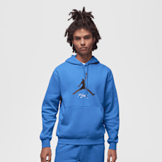 Jordan Essential Fleece Baseline Hoodie plava