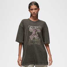Nike   Oversized Short Sleeve Tee Heritage grijs