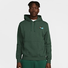Nike Club Fleece+ Brushed-Back Hoodie vert