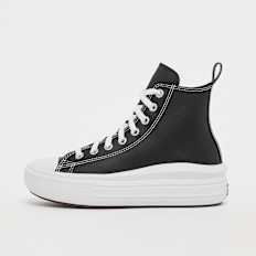 Converse Chuck Taylor All Star Move Platform Leather (GS) schwarz