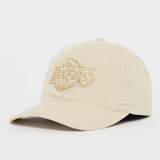 Mitchell & Ness 6 Panel High Crown Cord NBA Los Angeles Lakers beż