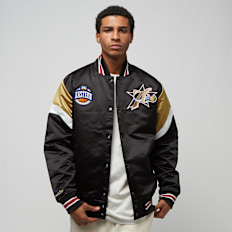Mitchell & Ness NBA Heavyweight Satin Jacket Philadelphia 76ers preto