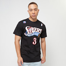 Mitchell & Ness NBA N&N TEE 76ERS ALLEN IVERSON PHILADELPHIA 76ERS black preto