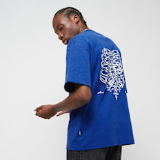 PEQUS Island of Heartbreaks Chrom T-Shirt blau