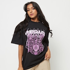 PEQUS Medusa Graphic T-shirt czarny