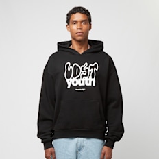 Lost Youth Hoody - Graffiti Cloud negro