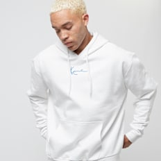 Karl Kani Small Signature Blue Logo Hoodie czarny