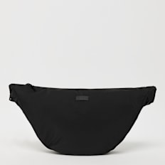 SNIPES Rubber Badge Basic Logo Big Shoulder Bag preto