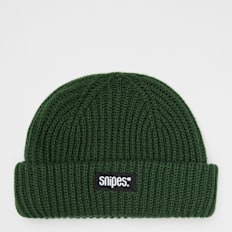 SNIPES Woven Label Basic Logo Fisherman Beanie groen