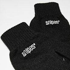 SNIPES Basic Logo Knitted Gloves schwarz