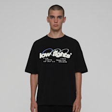 Low Lights Studios Arctic Ring Logo Tee zwart