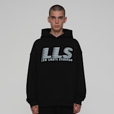 Low Lights Studios Lines Hoodie noir
