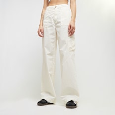 Karl Kani Small Signature Washed Cargo Pants beige