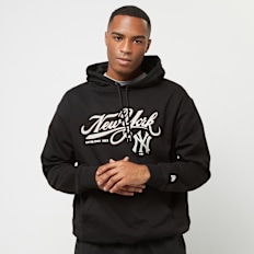 New Era MLB Retro Graphic Oversize Hoodie New York Yankees schwarz