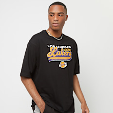 New Era NBA Graphic Oversized Tee Los Angeles Lakers schwarz