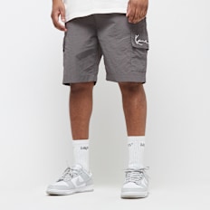 Karl Kani Small Signature Essential Cargo Shorts cinzento