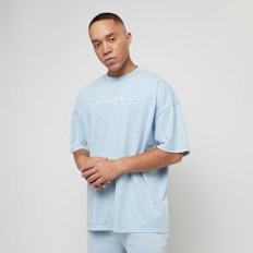 Karl Kani Autograph Washed Boxy Tee blauw