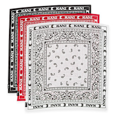 Karl Kani Signature Paisley Bandanas (3 Pack) multicolorido