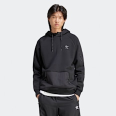 adidas Originals Fleece Tech Hoodie Future Road weiß