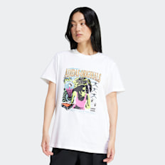 adidas Originals Music Graphic T-Shirt bianco