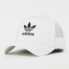 adidas Originals adicolor Trucker Curved Cappellino bianco
