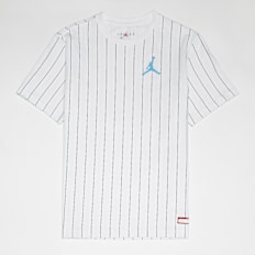 Jordan MVP Pinstrip Short Sleeve Tee blanc