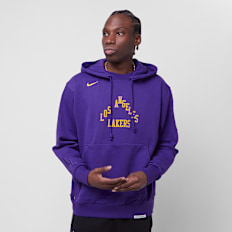 Nike Los Angeles Lakers Standard Issue City Edition Hoody ljubičasta