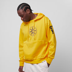 Nike   NBS Golden State Warriors Standard Issue Hoodie Courtside City Edition jaune