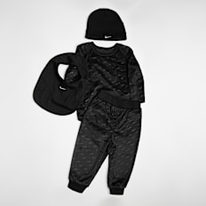 Nike Velour Embossed Swoosh Set (4 Piece) czarny