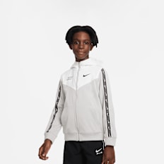 Nike   Sportswear Repeat Swoosh Full-Zip Hoodie blanc