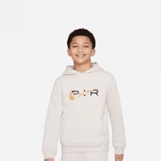 Nike Sportswear Air Fleece Basketball Pullover Hoodie beige