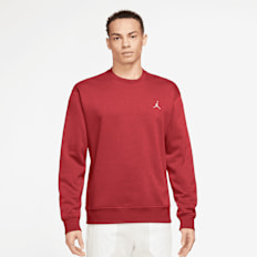 Jordan Essentials Fleece Crew Sweatshirt rot