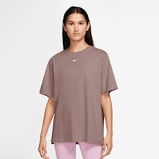 Nike Sportswear Eseentials Low Brand Read T-Shirt castanho