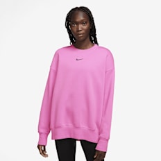 Nike Sportswear Phoenix Fleece Oversized Crewneck Sweatshirt rosa