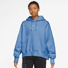 Nike Sportswear Phoenix Fleece Oversized Hoodie blau