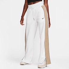 Nike   Sportswear Fleece Phoenix Pants Open Hem blanco