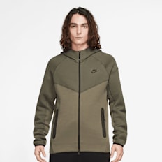 Nike Tech Fleece Full-Zip Windrunner Hoodie verde