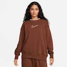 Nike   Sportswear Phoenix Fleece Oversized Crew Sweatshirt smeđa
