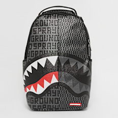 SPRAYGROUND Split Infinity Check in Grey Backpack schwarz