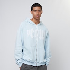 PEQUS Mythic Logo Zip-Hoodie blauw