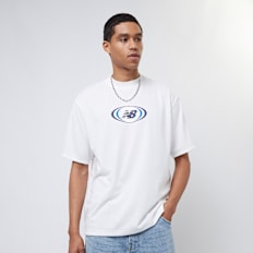New Balance Hoops On Court T-Shirt branco