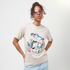 Sixth June Romantize Printed Short Sleeve T-Shirt beige