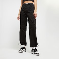 Sixth June Cargo Zip Up Details noir